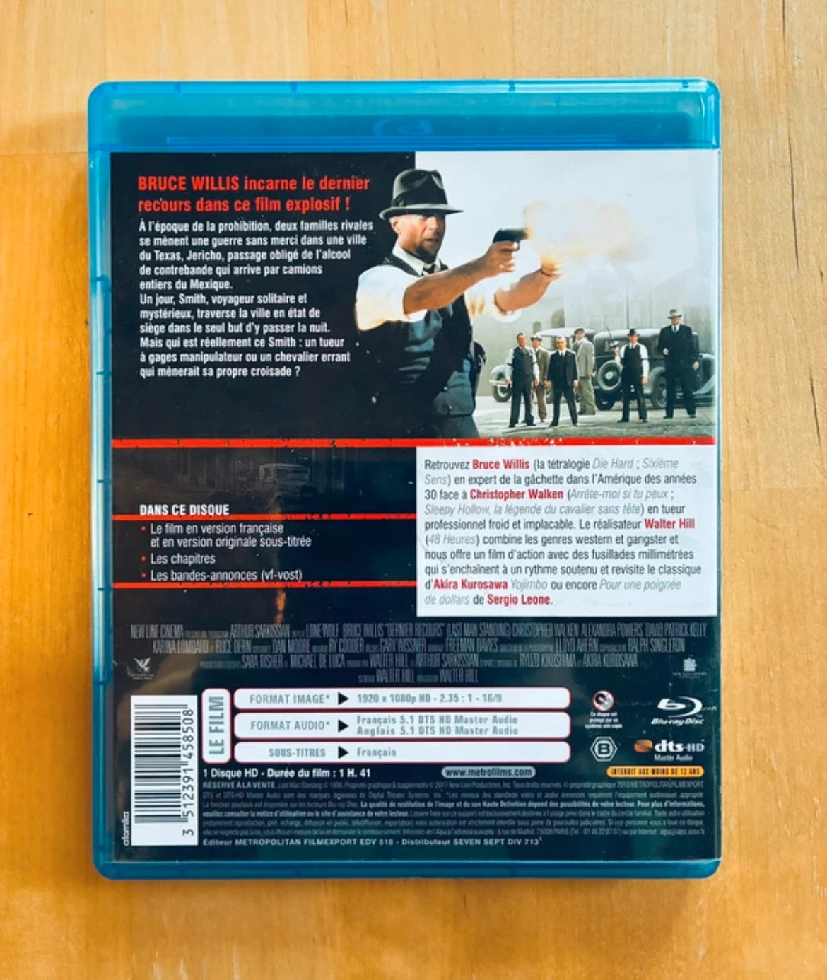 Blu-ray Último Refugio de Walter Hill con Bruce Willis. – photo 3